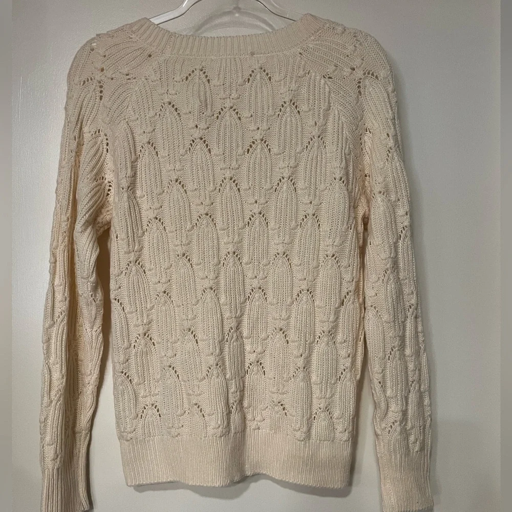 Elodie Cream Knit Sweater